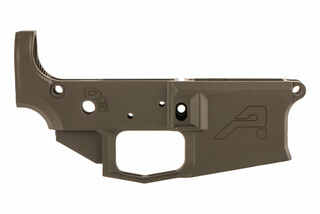 The Aero Precision M4E1 Stripped AR-15 Lower Receiver features a ton of quality of life enhancements like threaded roll pins.